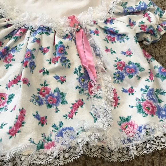 Vintage Small Stars baby flower top dress - Picture 2 of 8